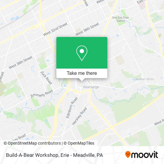 Build-A-Bear Workshop map