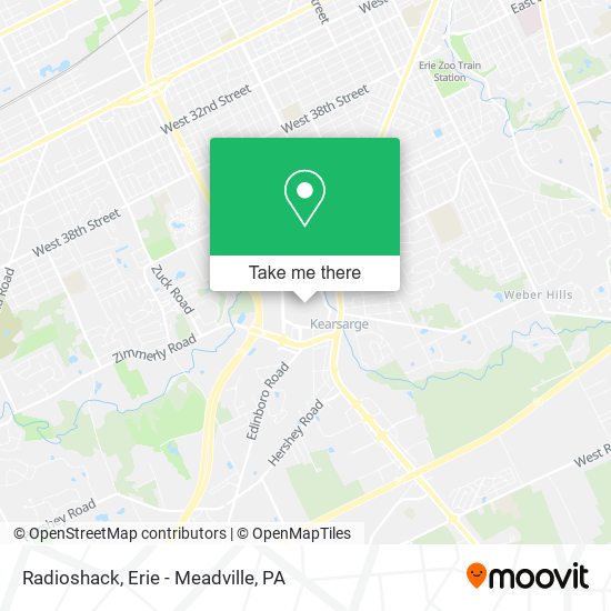 Radioshack map