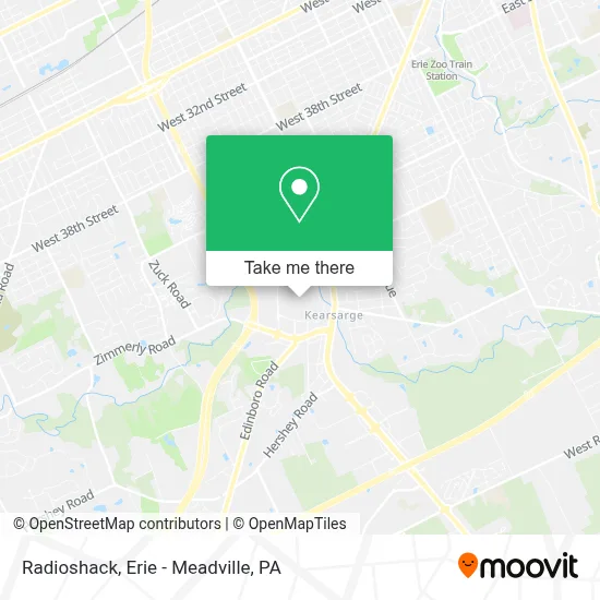 Radioshack map
