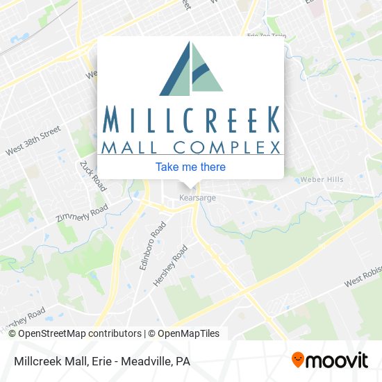 Millcreek Mall map