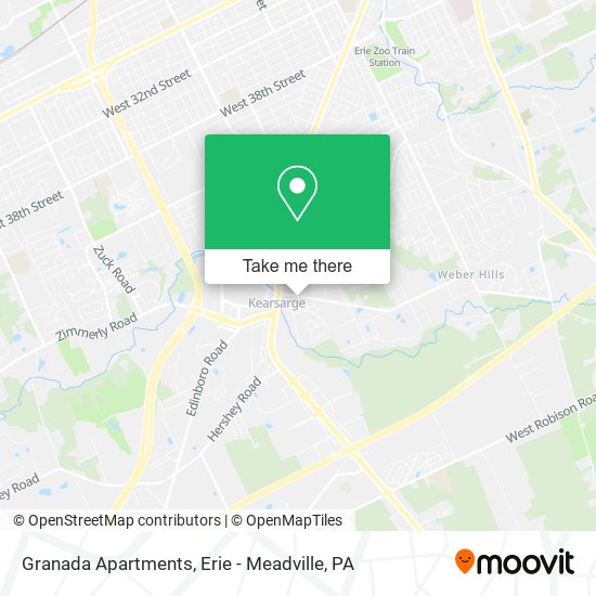 Granada Apartments map