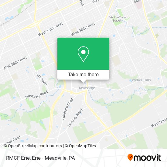 RMCF Erie map
