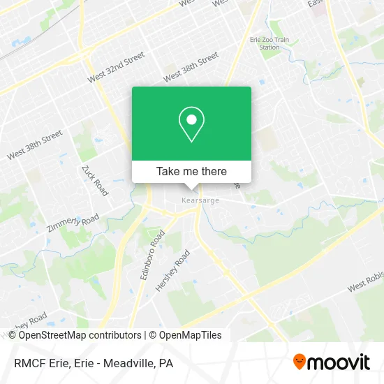 RMCF Erie map