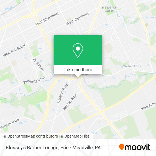 Mapa de Blossey's Barber Lounge