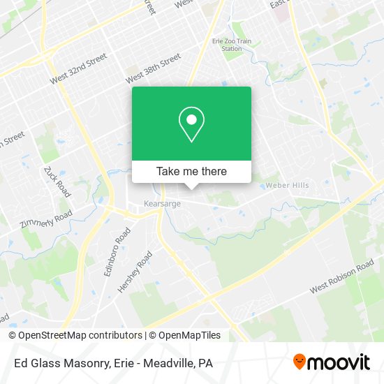 Ed Glass Masonry map