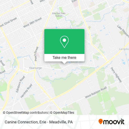 Canine Connection map