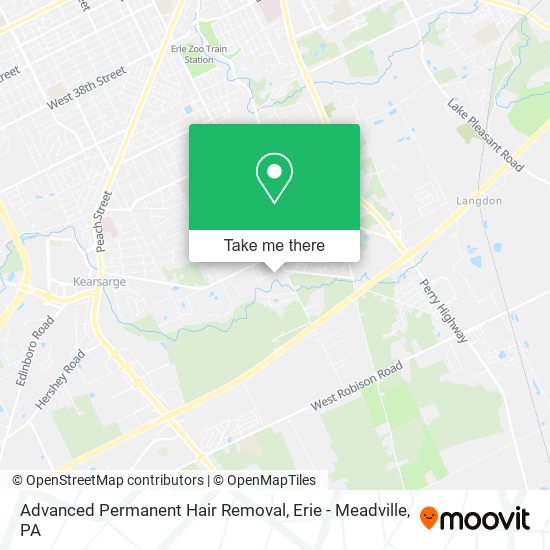 Mapa de Advanced Permanent Hair Removal