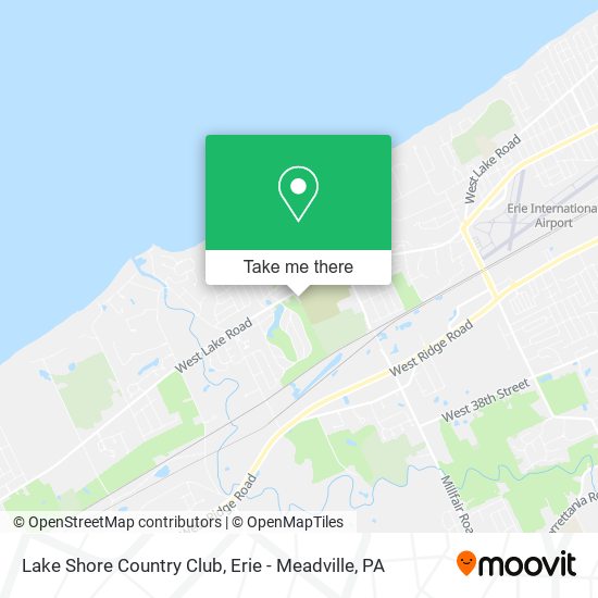 Mapa de Lake Shore Country Club