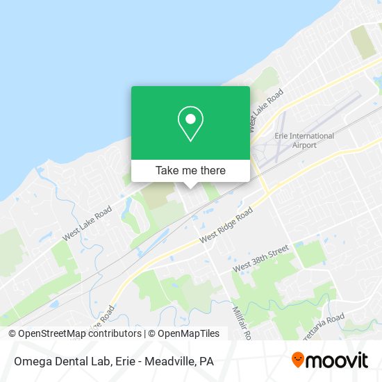 Omega Dental Lab map