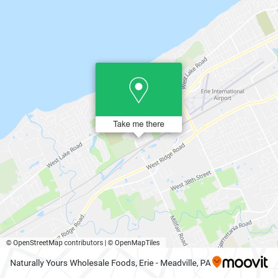 Naturally Yours Wholesale Foods map