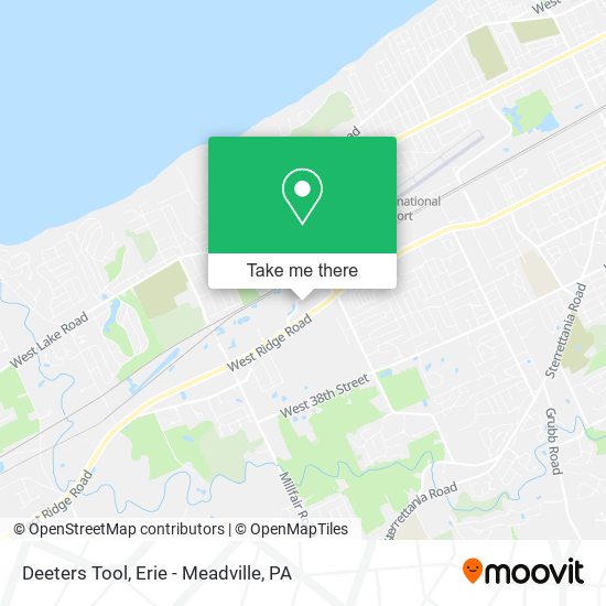 Deeters Tool map