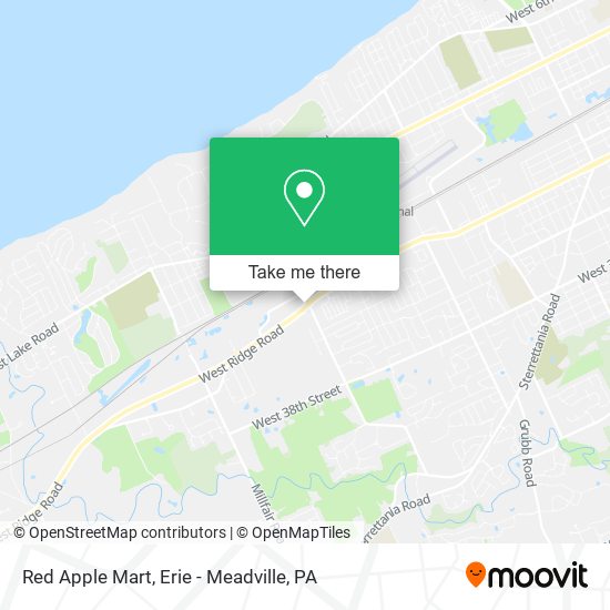 Mapa de Red Apple Mart