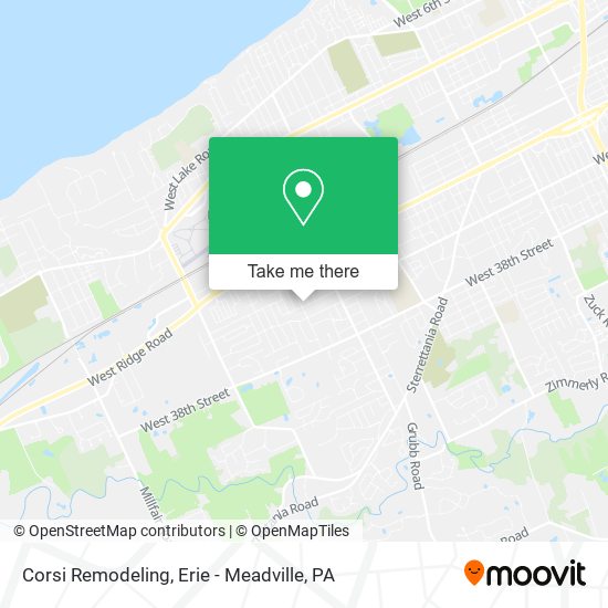Corsi Remodeling map