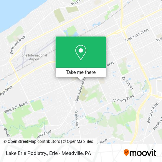 Lake Erie Podiatry. map