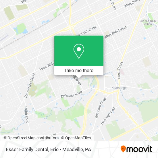Esser Family Dental map