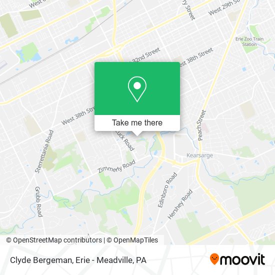 Mapa de Clyde Bergeman