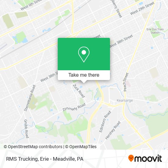 Mapa de RMS Trucking