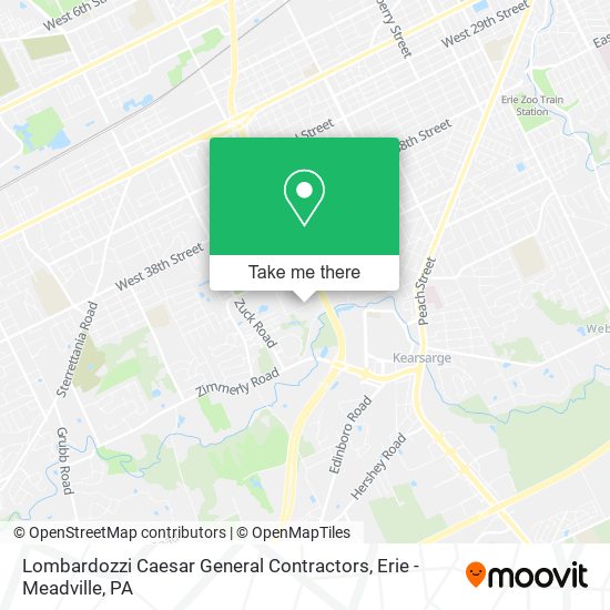 Lombardozzi Caesar General Contractors map