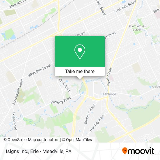 Mapa de Isigns Inc.