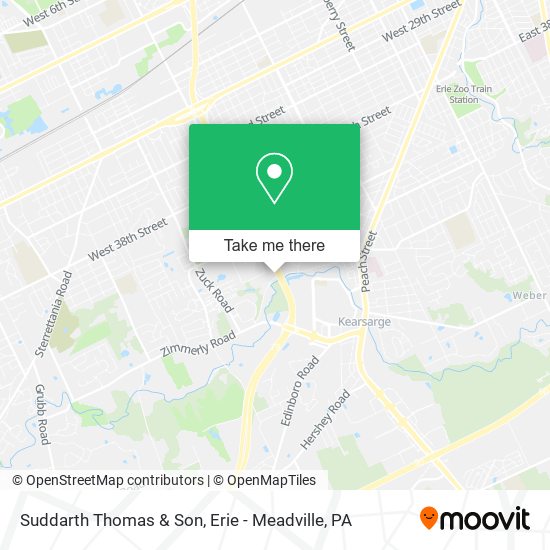 Mapa de Suddarth Thomas & Son