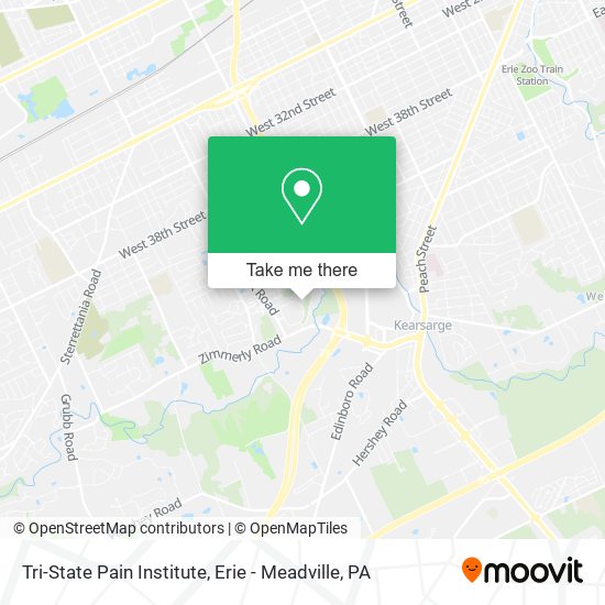 Tri-State Pain Institute map