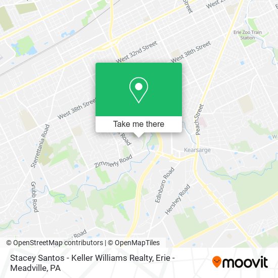 Stacey Santos - Keller Williams Realty map