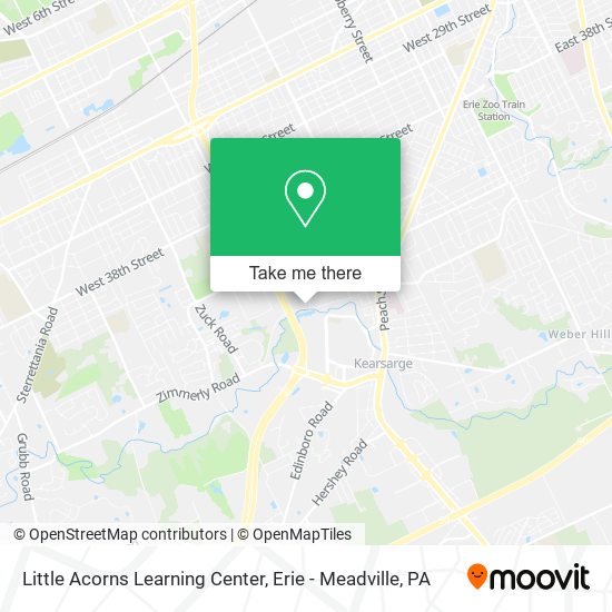 Little Acorns Learning Center map