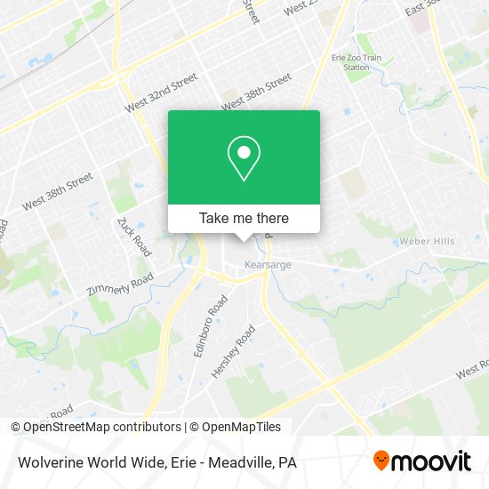 Wolverine World Wide map