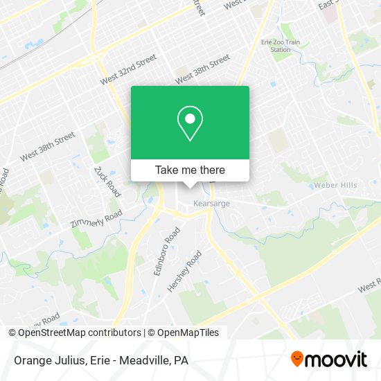 Mapa de Orange Julius