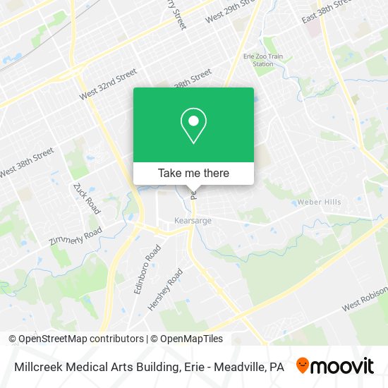 Mapa de Millcreek Medical Arts Building