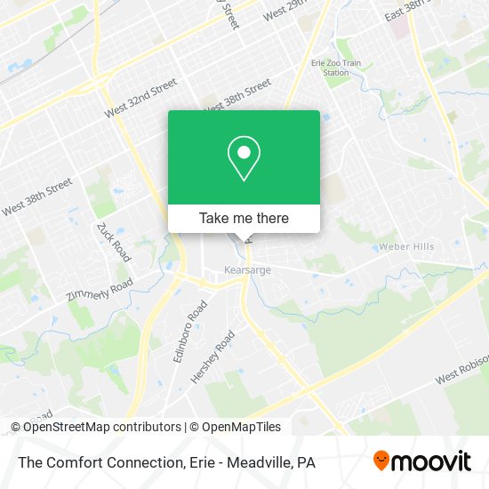 Mapa de The Comfort Connection
