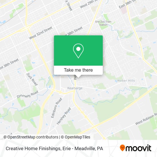 Creative Home Finishings map
