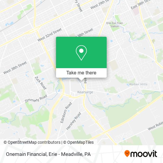 Onemain Financial map