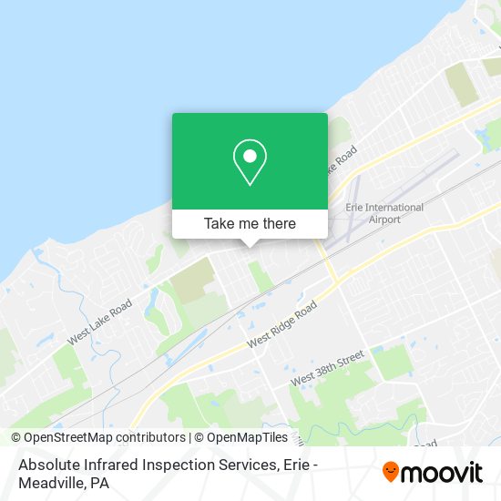 Absolute Infrared Inspection Services map