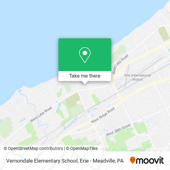 Vernondale Elementary School map