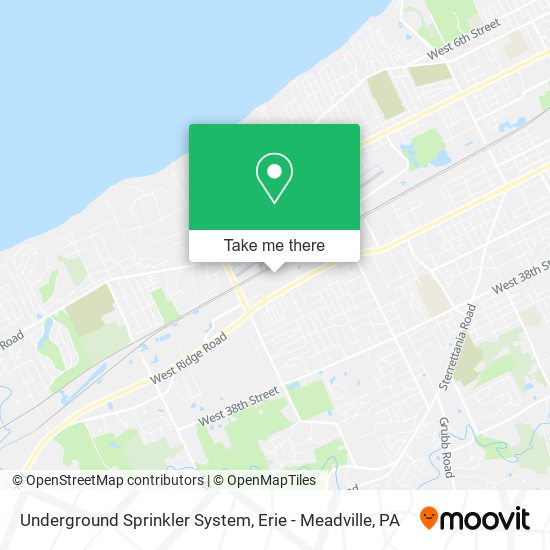 Mapa de Underground Sprinkler System