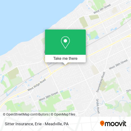 Sitter Insurance map