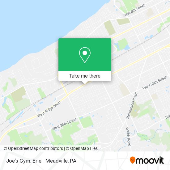 Mapa de Joe's Gym