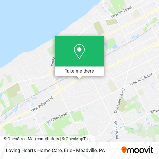 Loving Hearts Home Care map