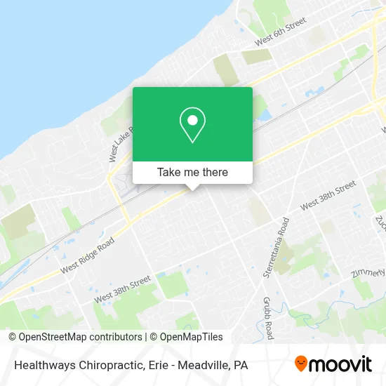 Healthways Chiropractic map
