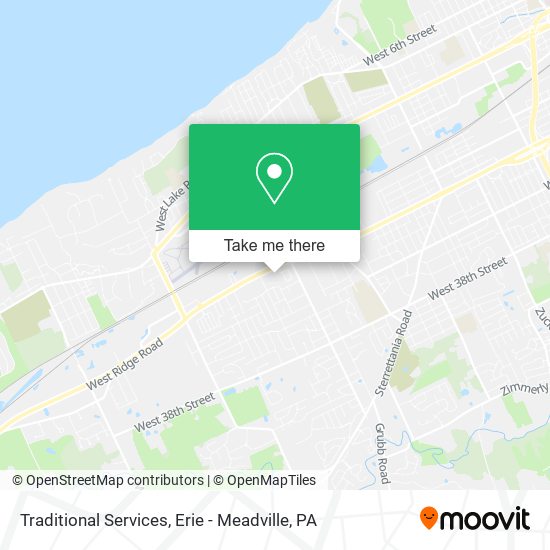 Traditional Services map