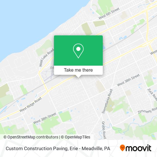 Custom Construction Paving map