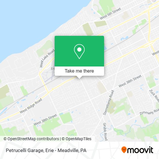 Mapa de Petrucelli Garage