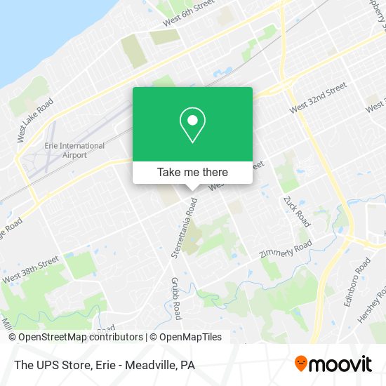 Mapa de The UPS Store
