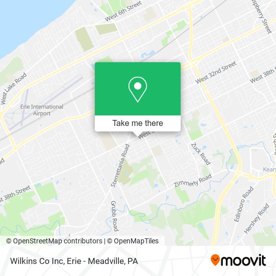 Wilkins Co Inc map