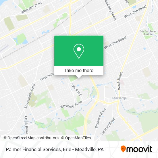 Mapa de Palmer Financial Services
