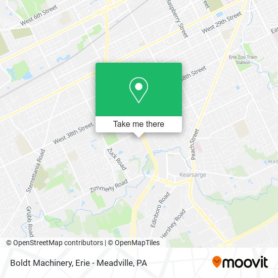 Boldt Machinery map