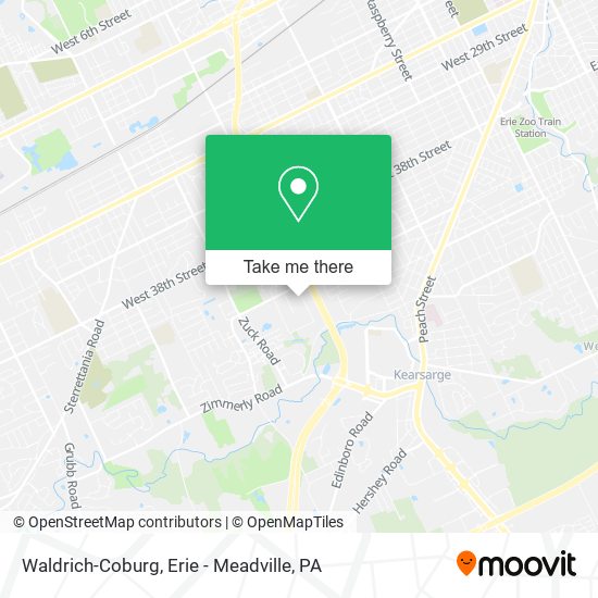Waldrich-Coburg map