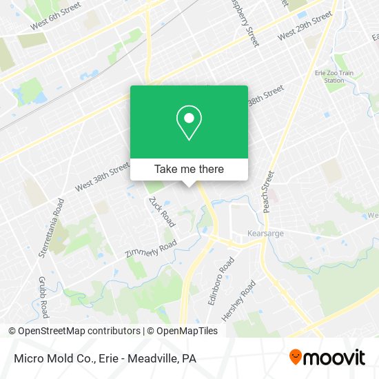 Micro Mold Co. map