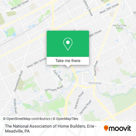 Mapa de The National Association of Home Builders